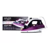Żelazko parowe i suche Adler AD 5022 Ceramiczna stopa Fioletowy, 2200 W