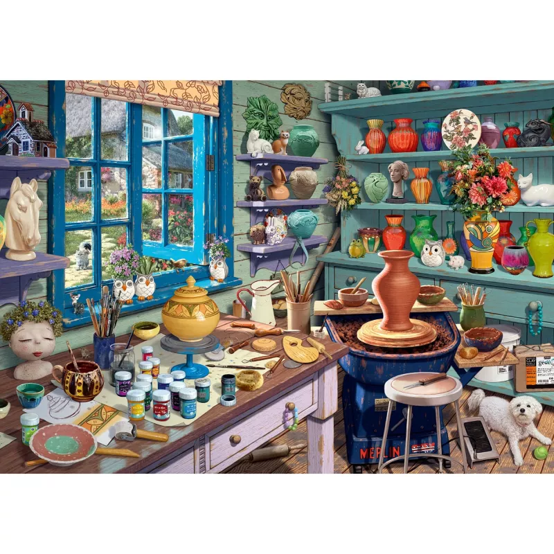 Steve Read: Secret Puzzles - artist studio (1000 elementów)
