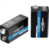 Ansmann 1505-0002 - Einwegbatterie - Lithium - 9 V - 5 Stück(e) - Schwarz - -40 - 60 °C