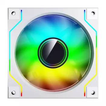 Wentylator chłodzący Darkflash DM20 biały 120 mm 3-pin do obudowy PC i chłodzenia CPU