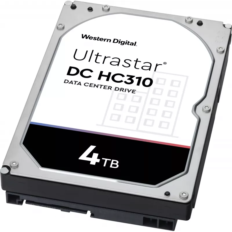 Dysk twardy Western Digital Ultrastar DC HC310 4 TB 3.5 SATA III 7200 RPM 256 MB, HUS726T4TALE6L4