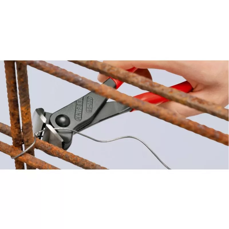 KNIPEX 68 01 280 - Vornschneider - 4,5 mm - 3,3 cm - stal - plastik - czerwony
