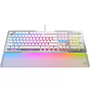 Klawiatura gamingowa Turtle Beach Vulcan II Max USB niemiecka biała