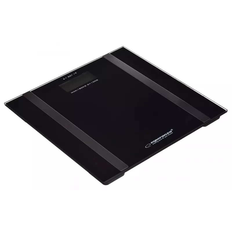Osobista waga łazienkowa Esperanza EBS018K - elektroniczna, 180 kg, czarna