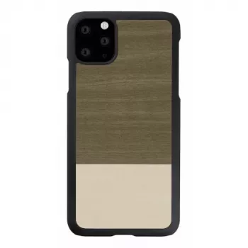Etui na smartfona man and wood do iPhone 11 Pro Max — czarne, ochronne pokrowiec