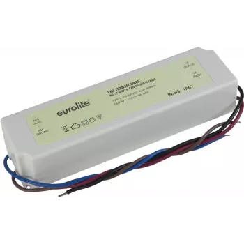 Transformator elektroniczny EUROLITE 12V 8A IP67 – zasilacz niskonapięciowy LED/halogen