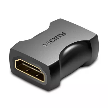Adapter sprzęgający Vention HDMI żeński-żeński czarny