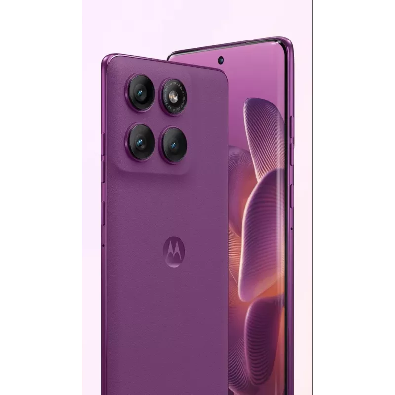 Smartfon Motorola Moto Edge 60 Pro 5G Dual-SIM, 8 GB RAM, 256 GB pamięci, Pantone Sparkling Grape