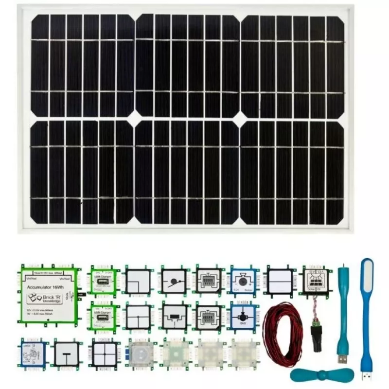 Zestaw solarny ALLNET ALL-BRICK-0733 — zestaw solarny od ALLNET