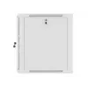 Wall mounted rack Lanberg WF01-6612-00S 12U szary 60 kg
