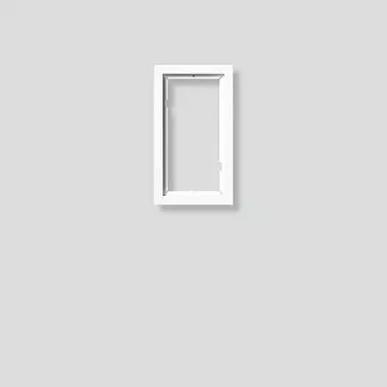 Siedle KR 611-2/1-0 W - Weiß - Polycarbonat - 131 mm - 15 mm - 231 mm (200016401-00)