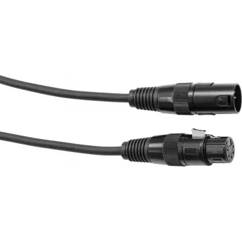 EUROLITE kabel DMX 5-pin XLR, 10 m, czarny