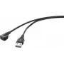 Renkforce USB 2.0, Kabel połączeniowy Telefon (analogowy) [1x wtyk USB 2.0 typ A – 1x gniazdo USB 2.0 Micro-B] 1.00 m Czarny (RF-4598342)