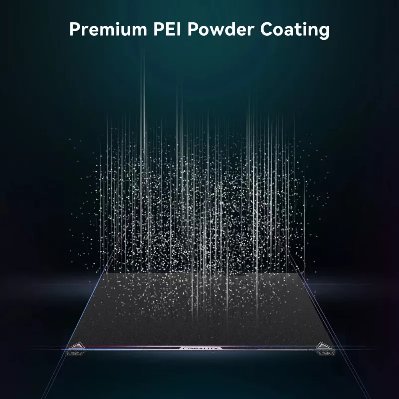 Płyta robocza Creality K2 Plus PEI Frosted 400×400 mm — zamienny stół drukarki