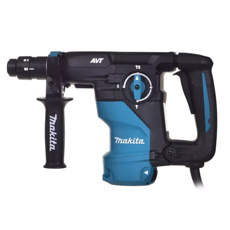 Młotowiertarka MAKITA HR3012FCWJ SDS-Plus 3,9J 1050W AVT MAKPAC Czarny, Niebieski