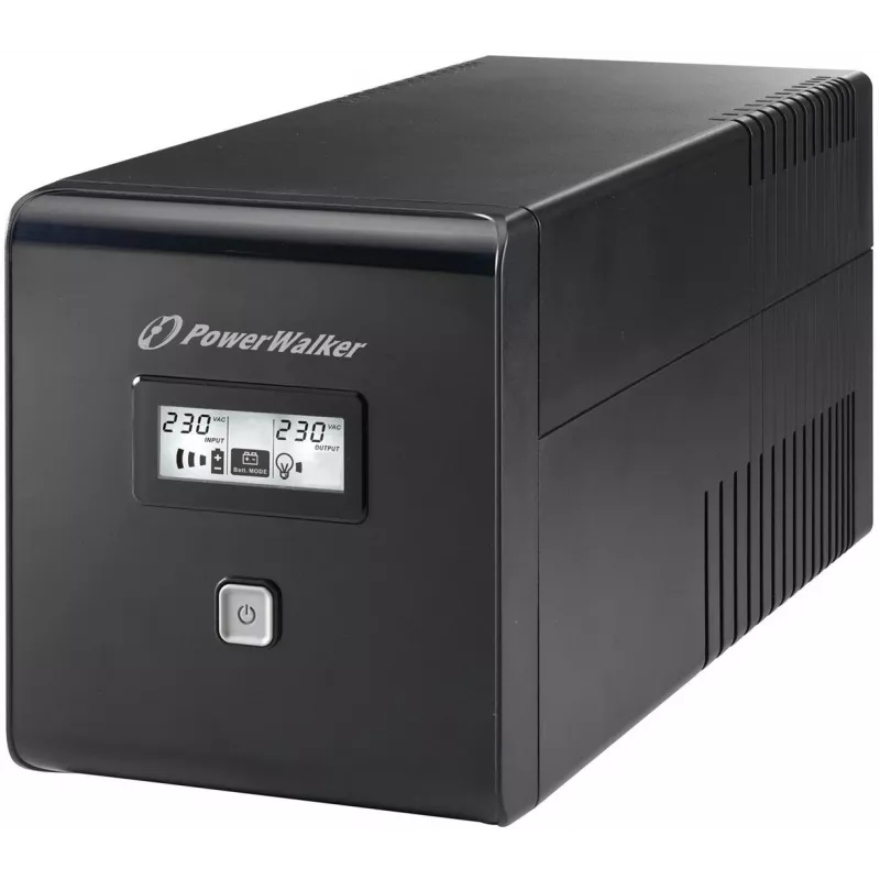 PowerWalker VI 1000 LCD 1 kVA 600 W 4 gniazda AC