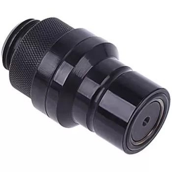 Fitting Alphacool 17440 — mosiężna złączka do chłodzenia komputera, czarna, 32×86×32 mm
