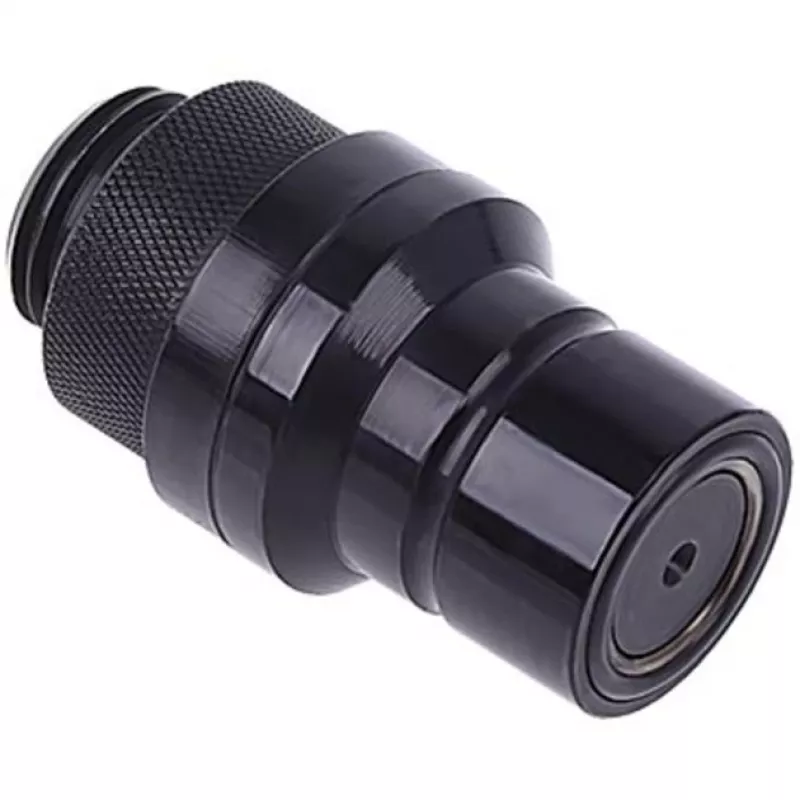 Fitting Alphacool 17440 — mosiężna złączka do chłodzenia komputera, czarna, 32×86×32 mm