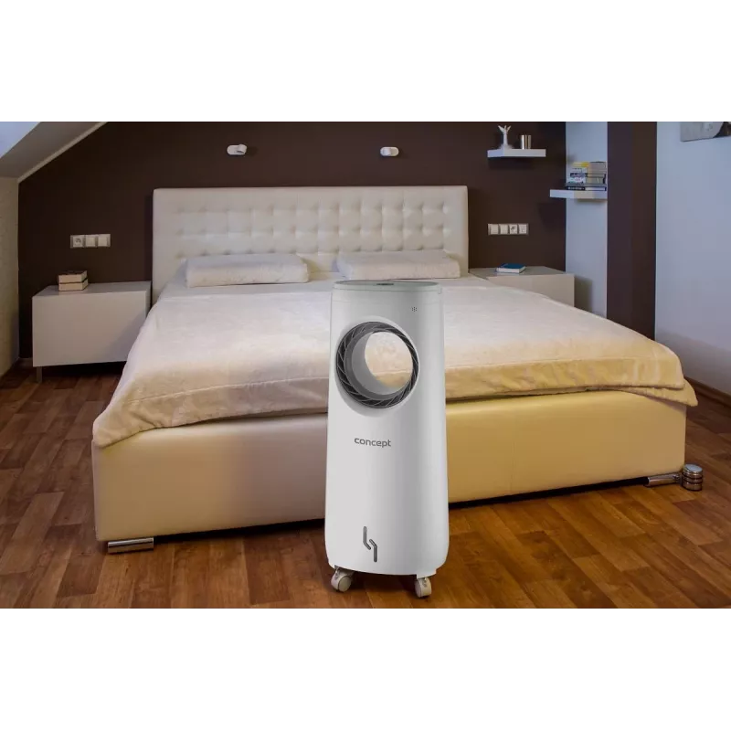 Wentylator kolumnowy Concept Solution OV5220 — biały, 80 W, sterowanie dotykowe, wysokość 805 mm