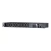 CyberPower PDU41005 jednostka dystrybucji zasilania (PDU) 8 gniazd AC 1U Czarny