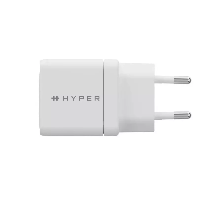 Ładowarka HYPER HJG35EU do urządzeń mobilnych, słuchawek, zestawów słuchawkowych, smartfonów, zegarków, biała, szybkie ładowanie, do użytku wewnętrznego