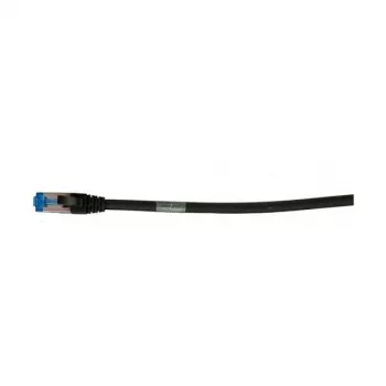 Kabel krosowy RJ45 - CAT6A 500 MHz - 0,15 m - czarny - S-STP (S/FTP) - AWG26 - LSZH - Synergy 21