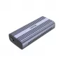 Obudowa SSD Unitek SolidForce Reefer szara — M.2 NVMe PCIe, USB‑C 10 Gbit/s, aluminium, 1 napęd