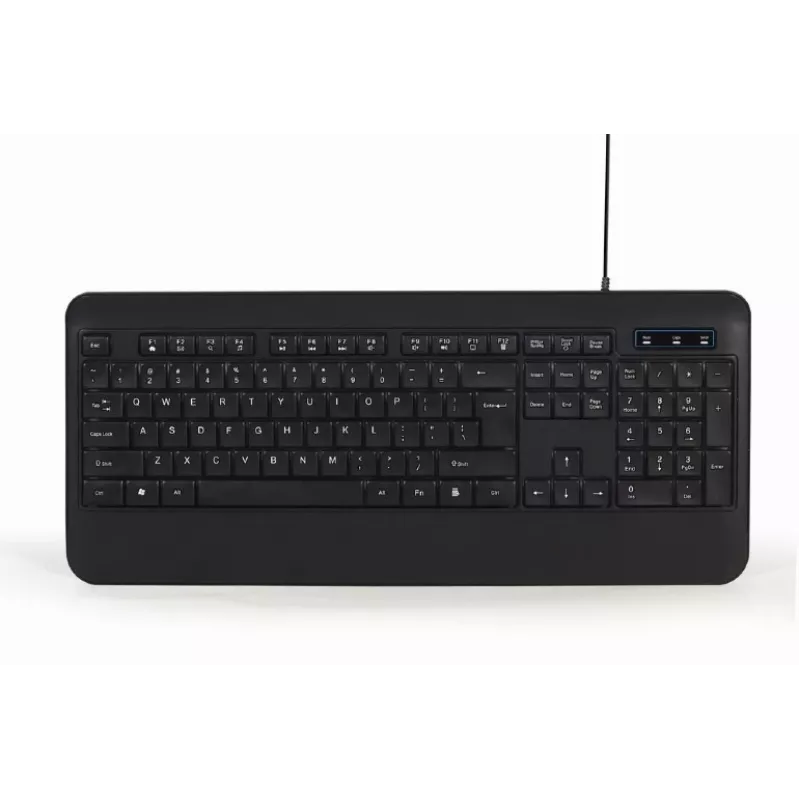 Klawiatura multimedialna USB ENG/CZARNA KB-UML-03 GEMBIRD