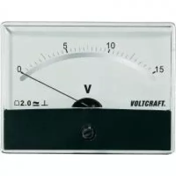 Voltcraft AM-86X65/15V/DC instalacyjny przyrząd pomiarowy AM-86X65/15V/DC 15 V miernik magnetoelektryczny (AM-86X65/15V/DC)