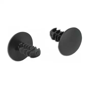 Klips na gałąź jodły DeLOCK 60188 czarny nylon 10 sztuk