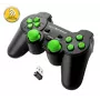 Przewodowy gamepad ESPERANZA EGG108G — USB 2.0, 12 przycisków, analogowy/cyfrowy, D-pad, do PC i PlayStation 3, czarny/zielony