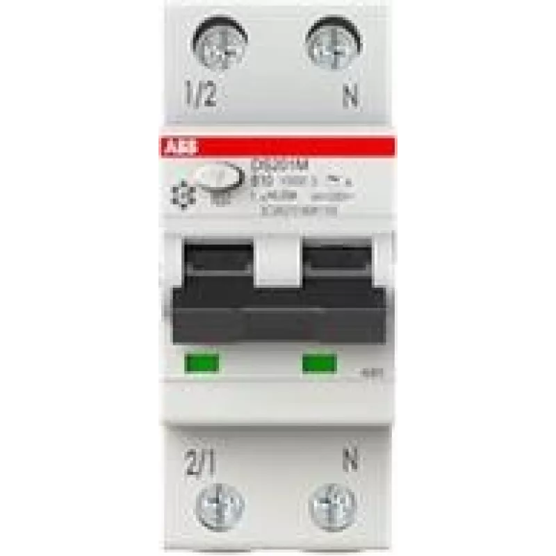 ABB RCBO Switch DS201 M B10 A30 10kA 1P+N (2CSR275180R1105)