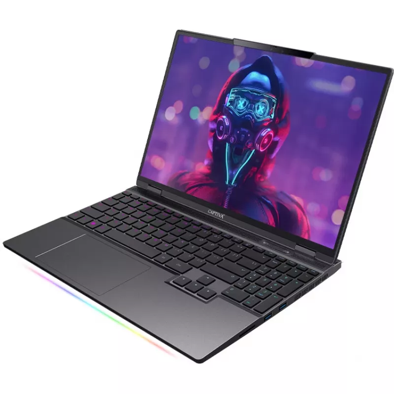 Captiva Advanced Gaming I86-221 86221 Gaming-Notebook 38,9 cm (15,3 inch) 2560x1600 - Intel Core i7-13620H - 1TB SSD - GeForce RTX 4050 - HDMI/USB-C - Windows 11 Home - Czarny (86221)