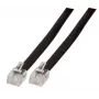 EFB-Elektronik kabel modułowy czarny, 2 x wtyk RJ12 (6/6), 1:1, 1,0 m Producent: EFB Elektronik (K2404SW.1)