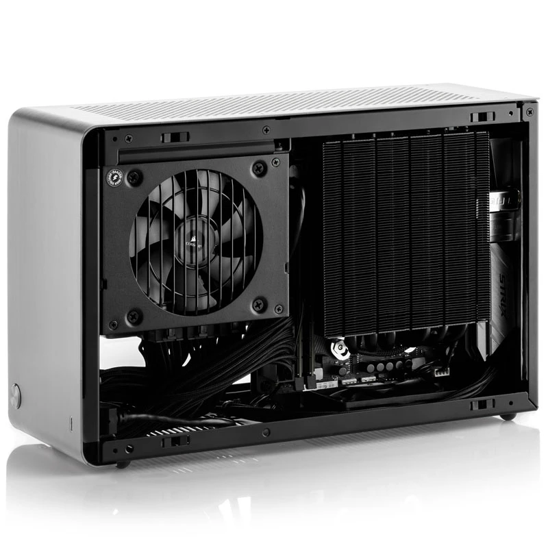 DAN Cases A4-SFX V4.1 - czarny + Alpenföhn Czarny Ridge - 120 mm
