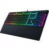 Razer Ornata V3, Mecha-membrane switches, 10 Razer Chroma RGB Lighting Zones, 1000 Hz Ultrapolling, Backlit keys, Soft-touch wrist rest - German Layou