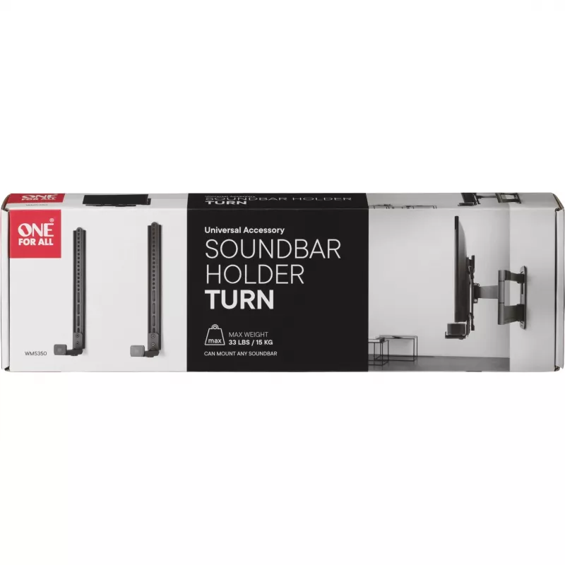 Uchwyt ścienny One For All WM5350 Dynamic Line czarny