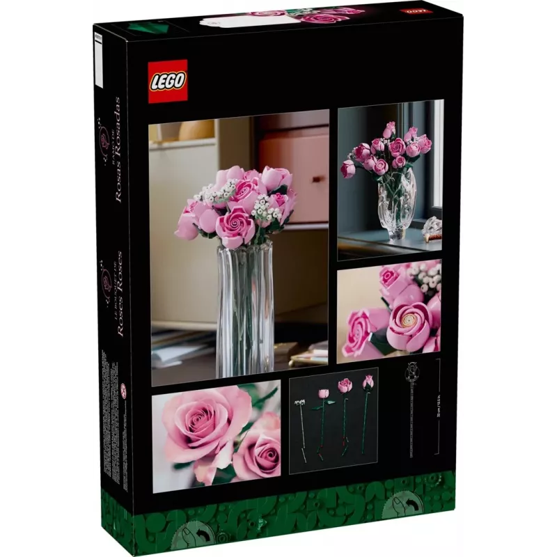 LEGO BOTANICALS 10374 Bukiet różowych róż