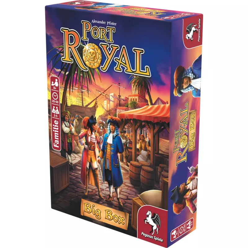 Pegasus Spiele Port Royal Big Box gra planszowa