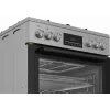 Kuchenka BEKO | FBMA61330GXDT | Typ płyty grzewczej: Gazowa | Typ piekarnika: Elektryczny | Stal nierdzewna | Szerokość 60 cm | Grillowanie | LED | Głębokość 60 cm | 72 L