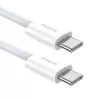 Baseus Superior USB C na USB C kabel do transmisji danych 2 m 30 W biały