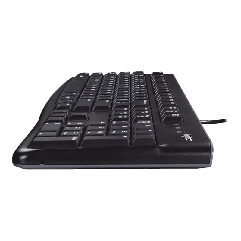 Zestaw Desktop MK120, przewodowy, USB, QWERTZ, czarny, mysz w zestawie