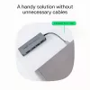 Hub USB zielony Cell HUB-GC-A4A — 4-portowy hub USB-A 3.0