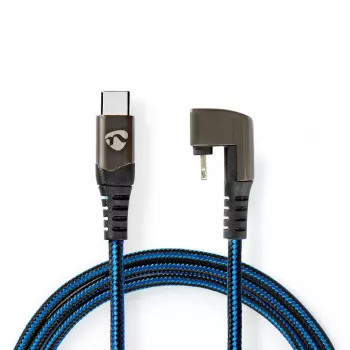 Nedis GCTB39650AL10 Kabel USB niebieski
