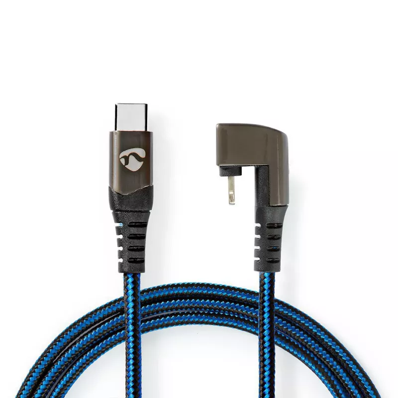 Nedis GCTB39650AL10 Kabel USB niebieski