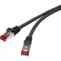 Renkforce RF-4965870 Kabel krosowy Ethernet czarny