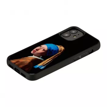Etui ochronne iKins do Apple iPhone 12 mini — wzór: Dziewczyna z perłą