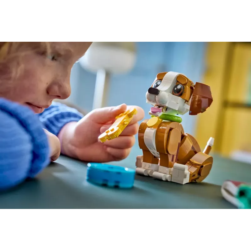 LEGO CREATOR 3 W 1 31382 Słodkie Zwierzątka: Wesoły Szczeniak
