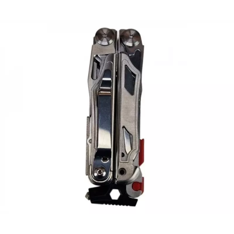 Multitool AZYMUT Giewon FS Fire Starter wielofunkcyjny z 19 narzędziami, krzesiwem, gwizdkiem i pochewką na pasek (H2038A)