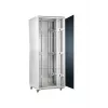 SOMI Networks | Szafka wolnostojąca 27U, 19″ | 27U-60/60NAC | Szary | Maks. obciążenie 800 kg; Zdejmowane i zamykane panele boczne; Szklane drzwi; Wersja do samodzielnego montażu | Głębokość: 60 cm